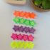 Hair Clip Estrela Vazada Neon - 6cm