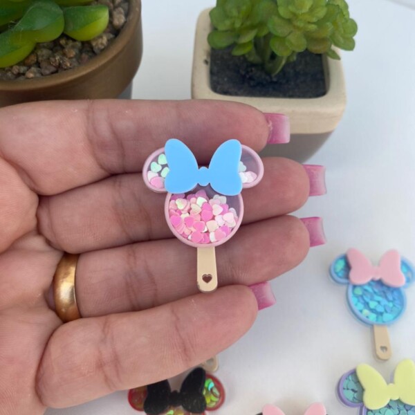Minnie Picolé com Laço