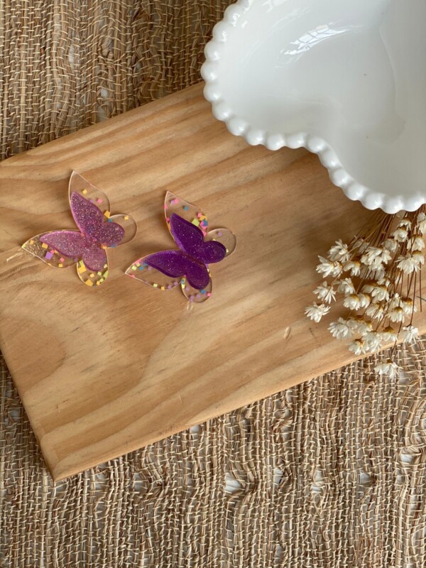 Borboleta 3D Confete - Imagem 3
