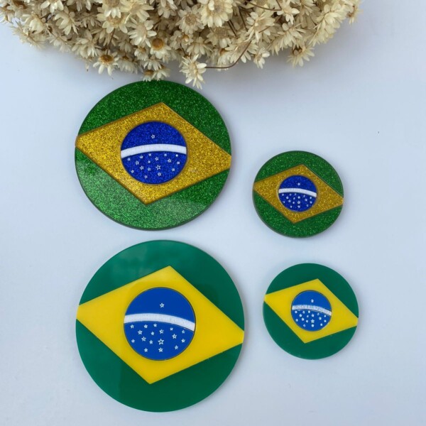 Boton Bandeira do Brasil