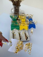 Tiara Laço Dobrado Coração Dourado - Copa - Imagem 10