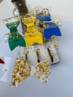 Tiara Laço Dobrado Coração Dourado - Copa - Imagem 11