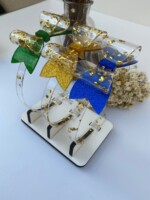 Tiara Laço Dobrado Coração Dourado - Copa - Imagem 2