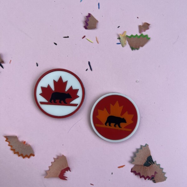 Boton Maple Bear