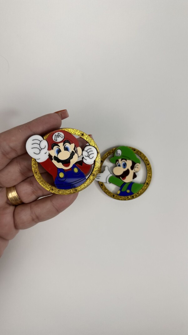 Argola com Mario - Imagem 1
