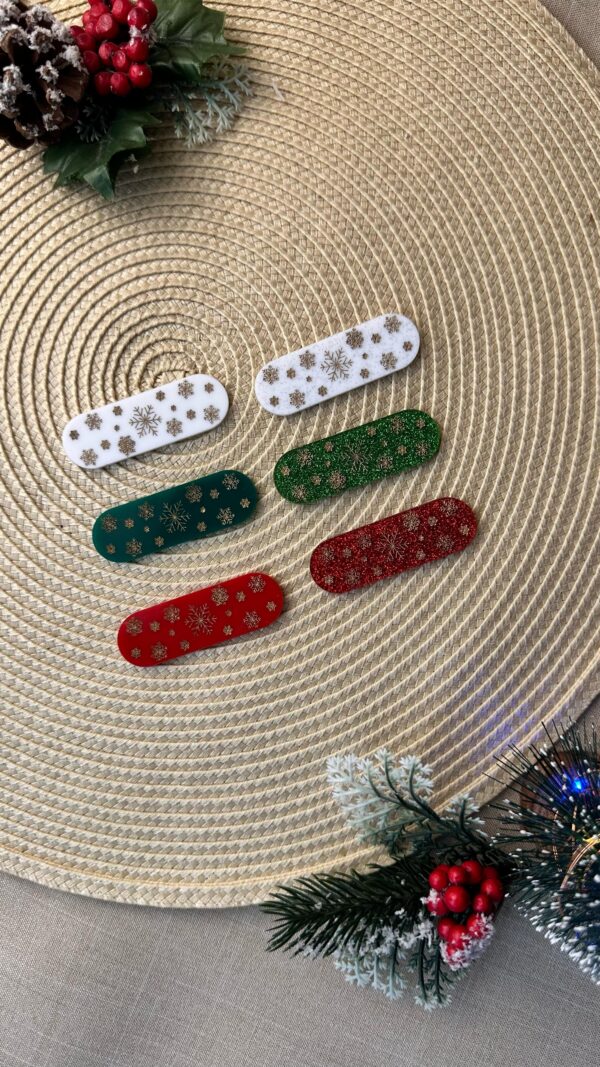 Hair Clip Oval Natal - 2023 - Imagem 2