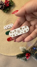 Hair Clip Oval Natal - 2023