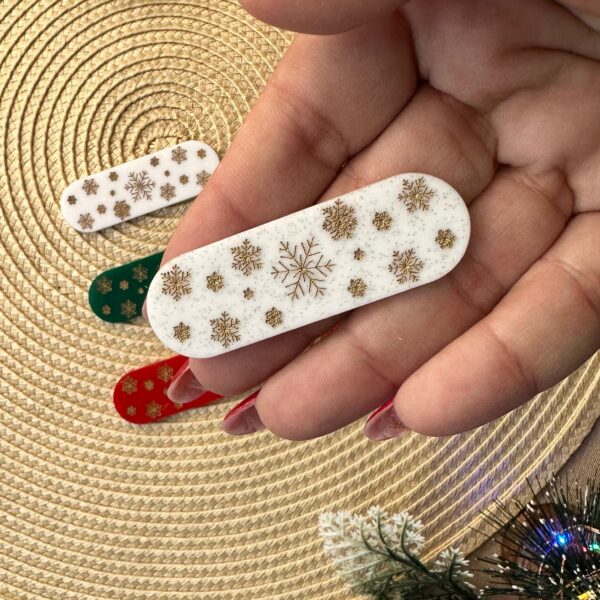Hair Clip Oval Natal - 2023