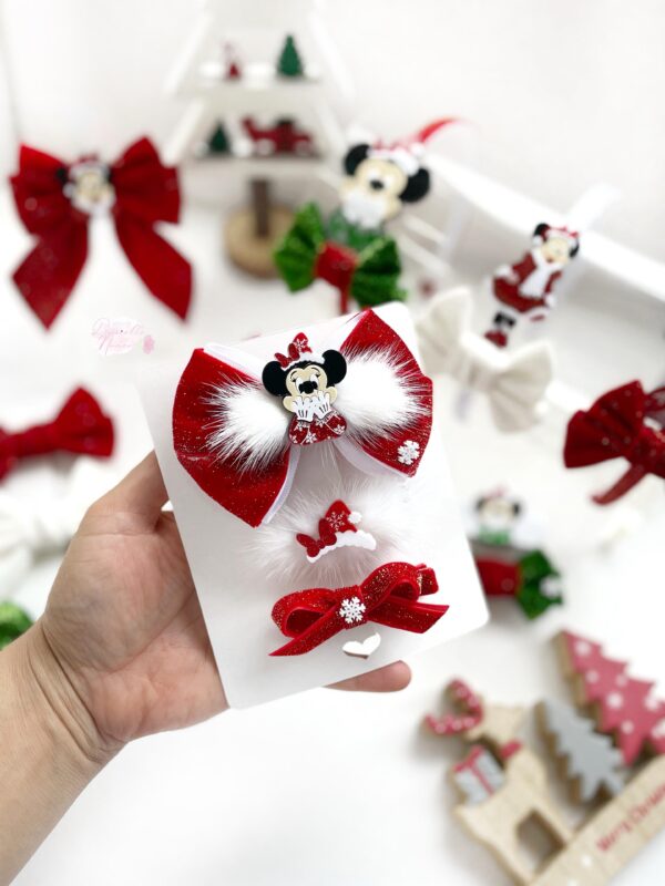 Minnie Rosto Natal 2 - 2023 - Imagem 3