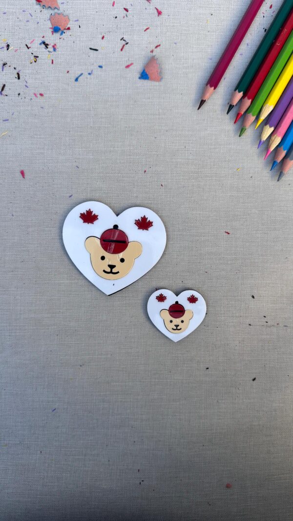 Ursinho Maple Bear Coração - Imagem 2