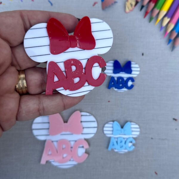 Minnie ABC com Laço - 2024