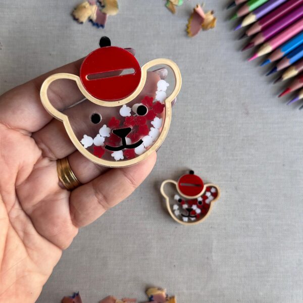 Ursinho Maple Bear com Rosto Vazado
