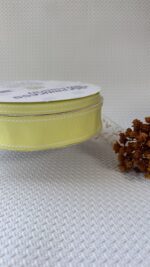 Fita Pespontada Gorgurão Princess Amarelo - Imagem 3