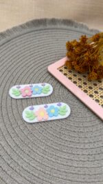 Hair Clip 2 Flores 6,5cm - Imagem 5