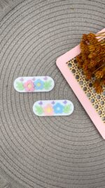 Hair Clip 2 Flores 6,5cm - Imagem 3