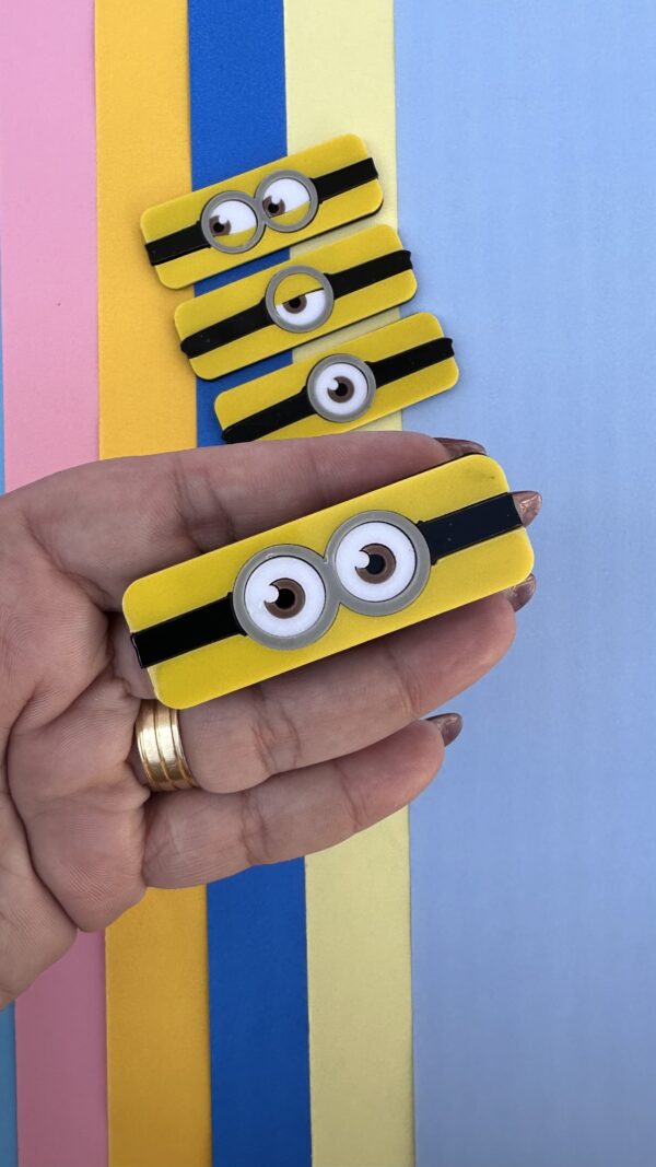 Hair Clip Minions 6 - Imagem 1