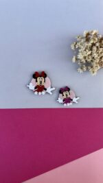 Minnie Boton com flor