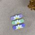 Hair Clip Flor 1 Margarida oval