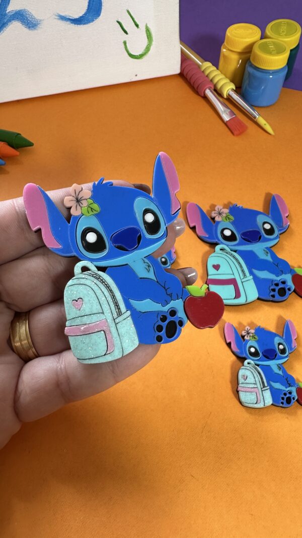 Stitch com mochila  - 2025 - Imagem 3