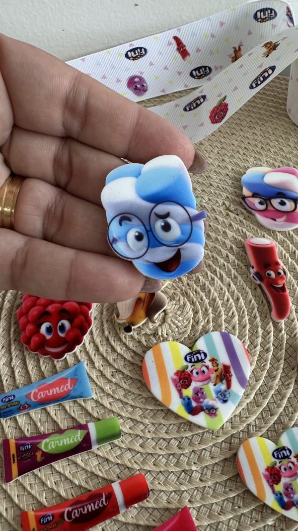 Marshmallow Azul Sublimado-Fini - Imagem 1