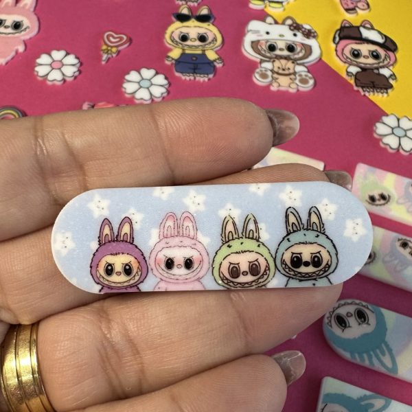 Hair Clip Labubu Sublimado- 1