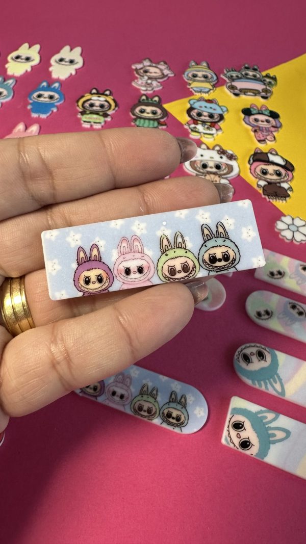 Hair Clip Bluey e Bingo Sublimado- 4 - Imagem 2
