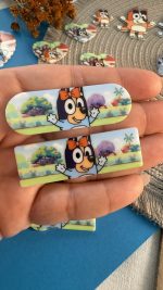 Hair Clip Bluey e Bingo Sublimado- 4