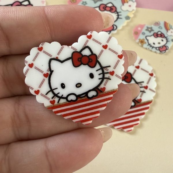 Hello Kitty Coração Sublimado - 9