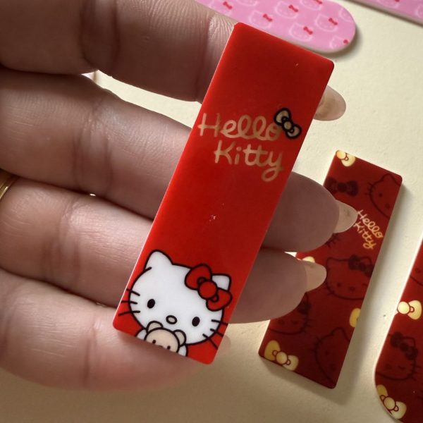 Hair Clip Hello Kitty Sublimado- 2