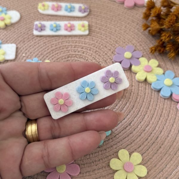 Hair Clip  Flores 3 -2025