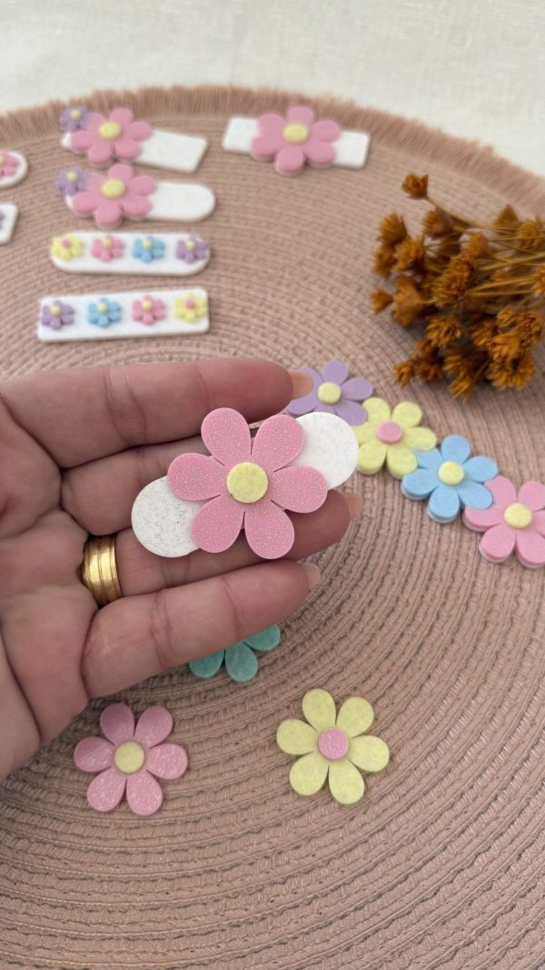 Hair Clip  Flores 5 -2025 - Imagem 3