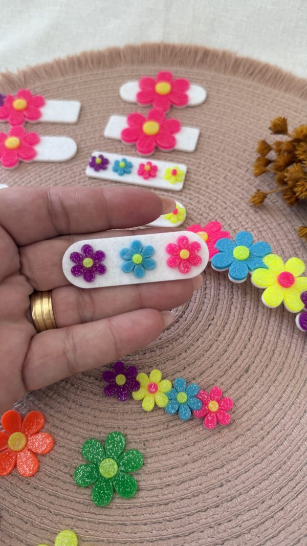 Hair Clip  Flores 3 -2025 - Imagem 4