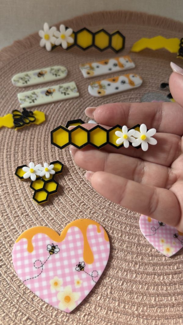 Hair Clip  Colmeia - Imagem 1