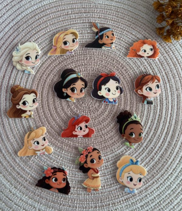 Rosto Princesas - Sublimado - Imagem 1
