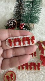 Hair Clip 3 Laços  - Natal 2025 - Imagem 3