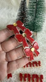 Aplique para Tiara Laço - Natal 2025 - Imagem 3