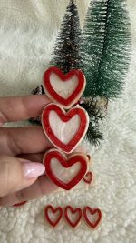 Aplique para Tiara Coração - Natal 2025